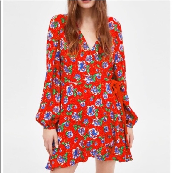 NWT Zara Floral Print Jumpsuit - Picture 9 of 10